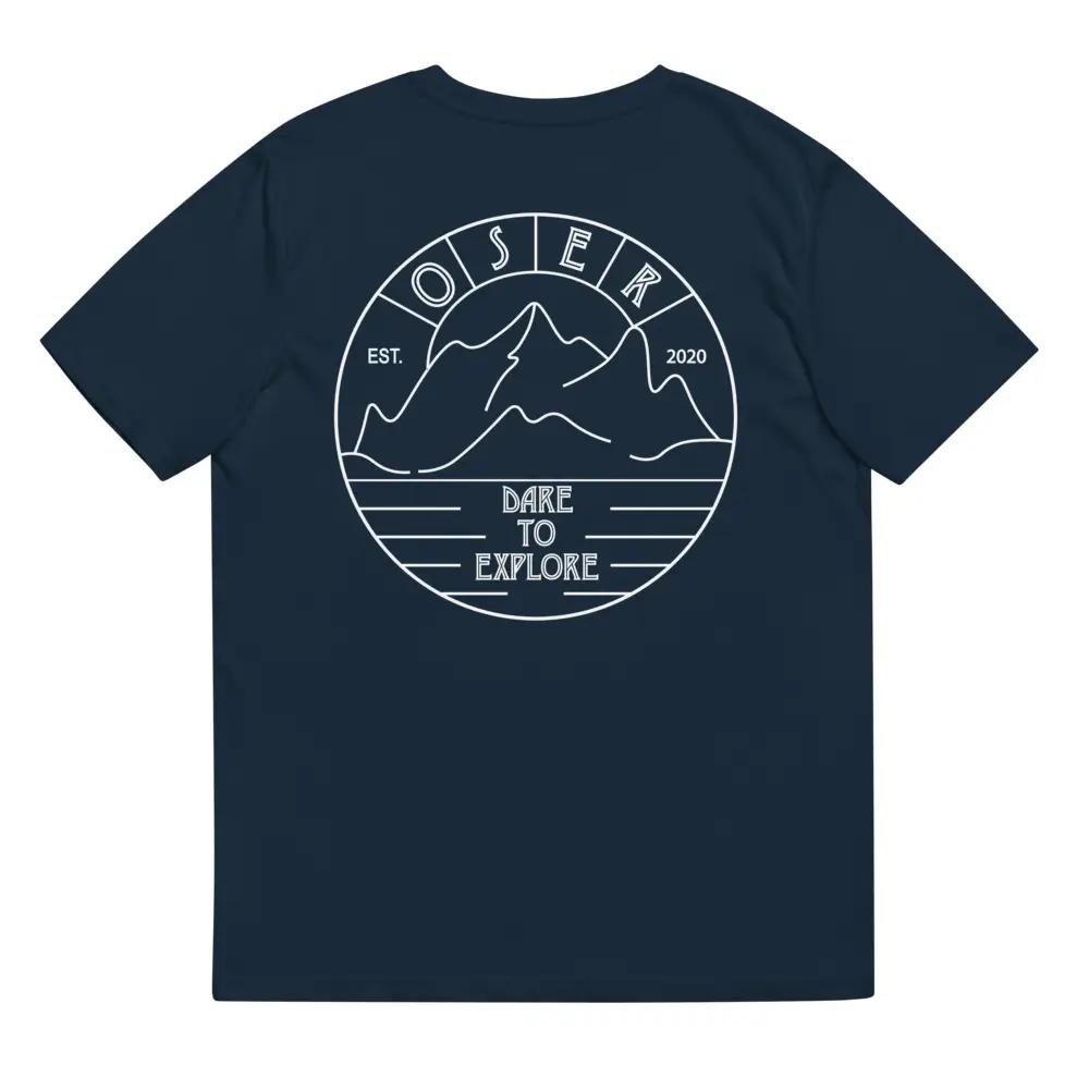 Limited Edition “Explore The Mountains” Tee (Dawn Blue)
